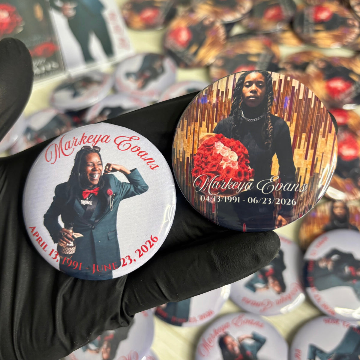 Custom Button Pins