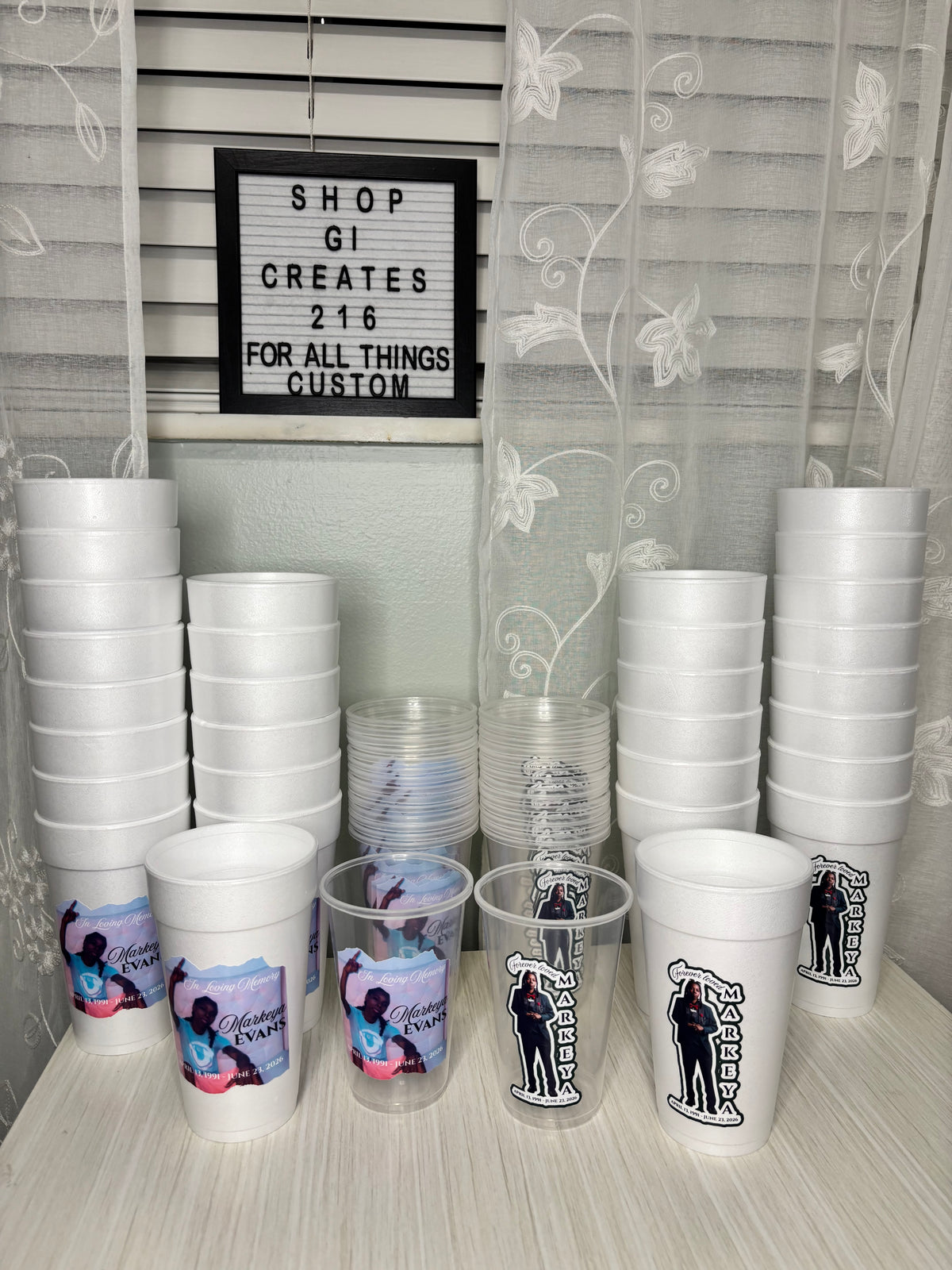 Custom Cups