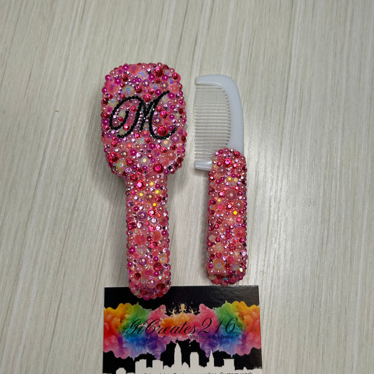 Bedazzled Baby Brush/Comb