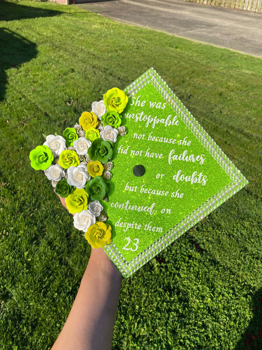 Graduation Topper Design - Triple Boarder Design