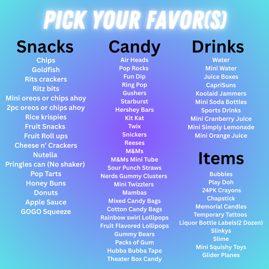 Party Favor Bundles