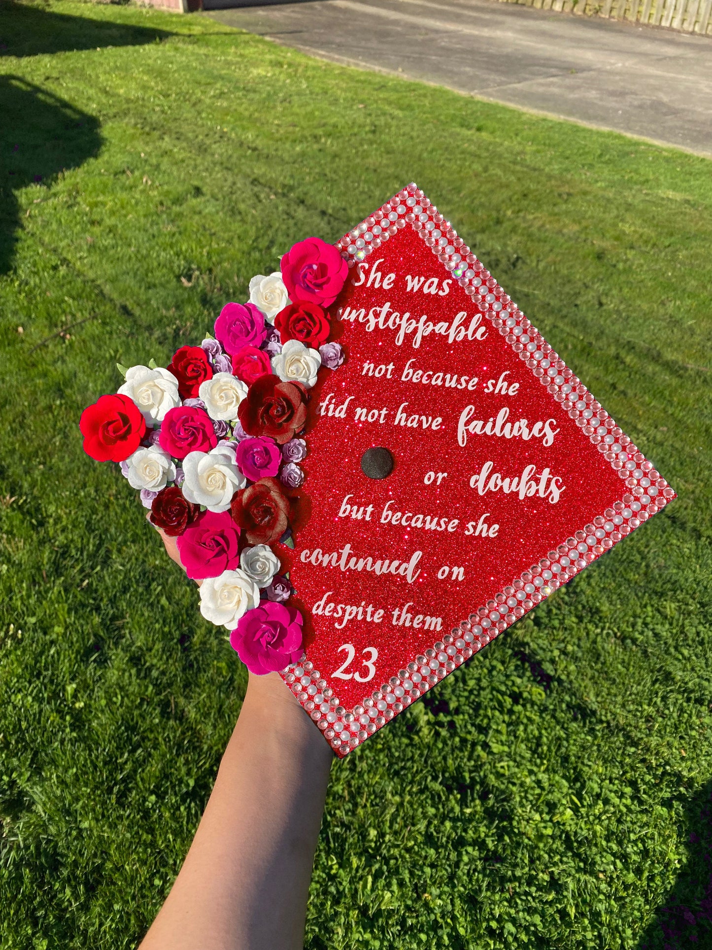 Graduation Topper Design - Triple Boarder Design