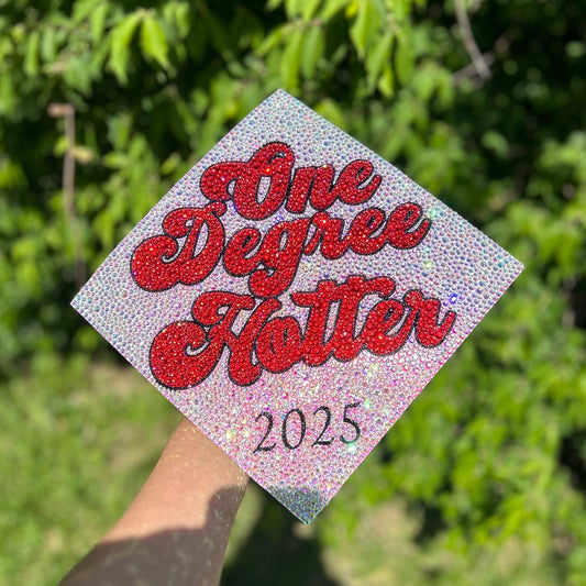 Rhinestone Graduation Topper