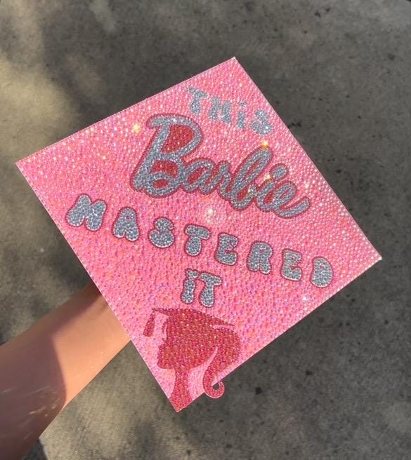Rhinestone Graduation Topper