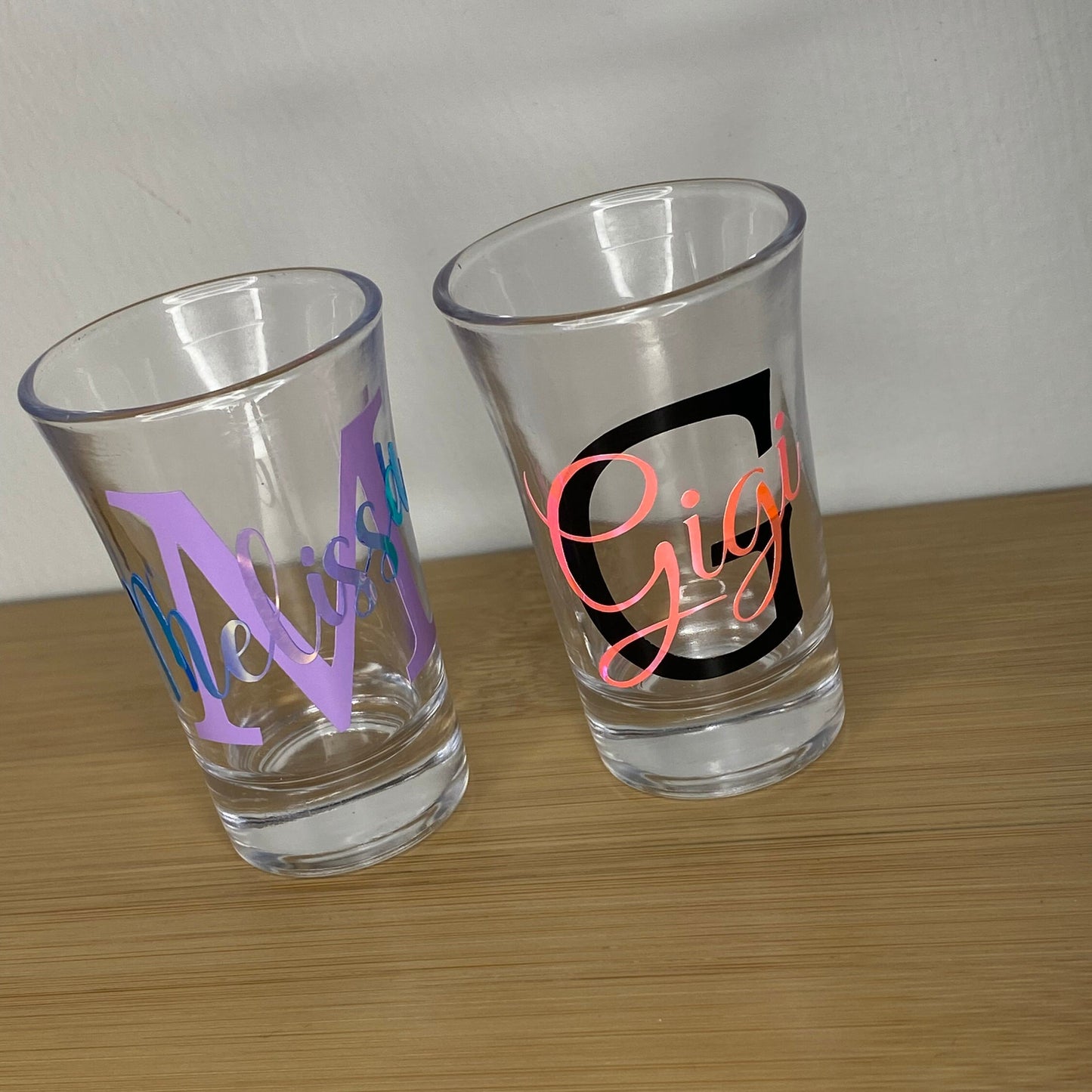 Custom Vinyl Shot Glasses