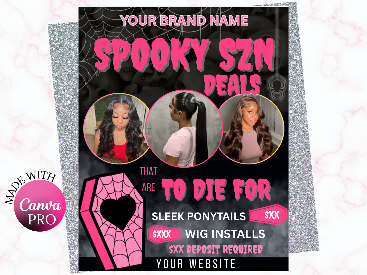 Deals To Die For Flyer Template