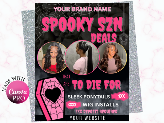 Deals To Die For Flyer Template