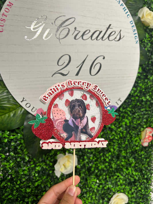 3D Cake Topper