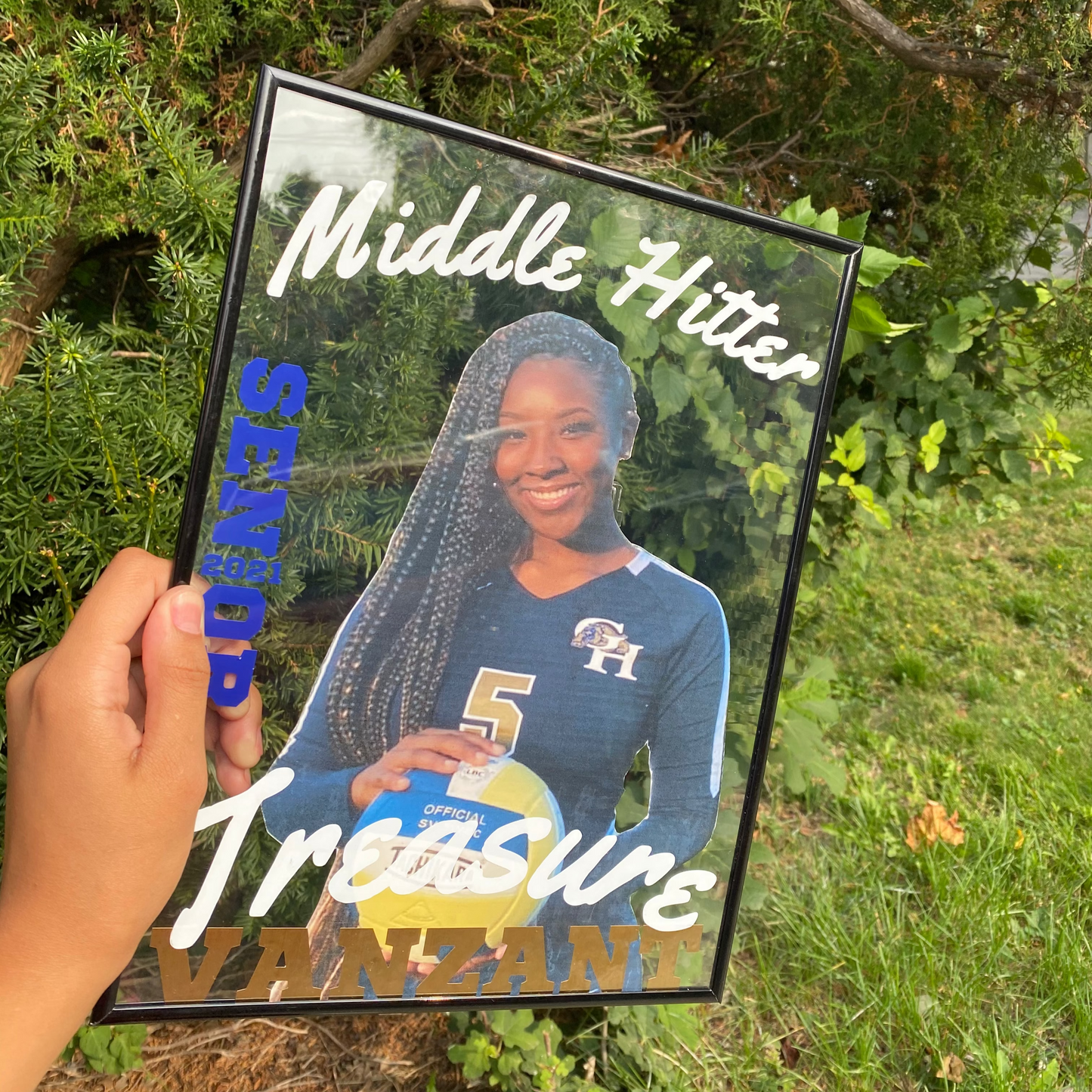 Senior Glass Plaques