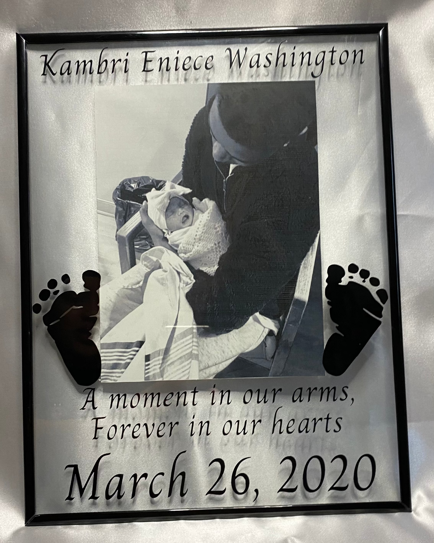 Baby Glass Plaques
