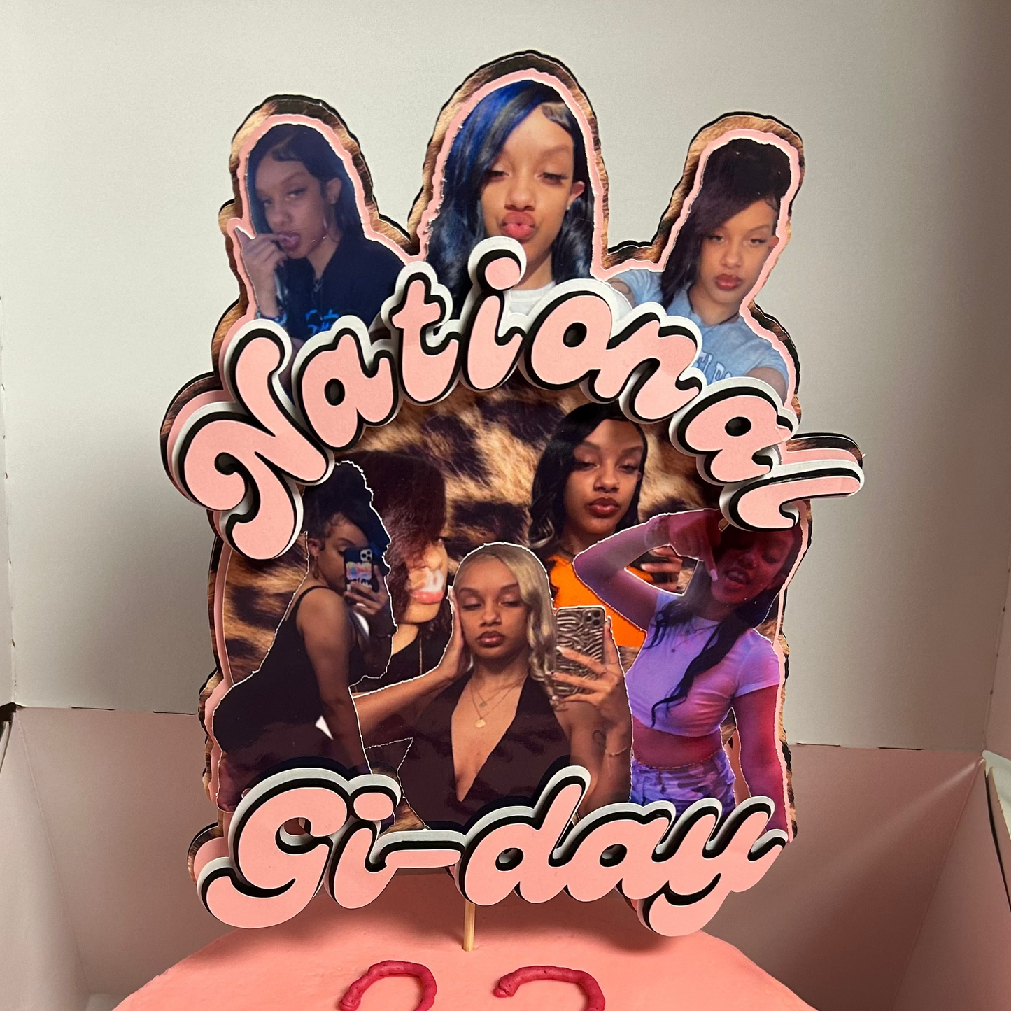 3D Cake Topper