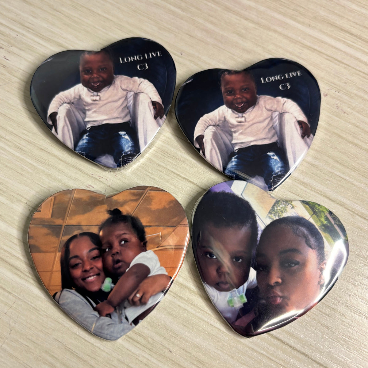 Custom Button Pins