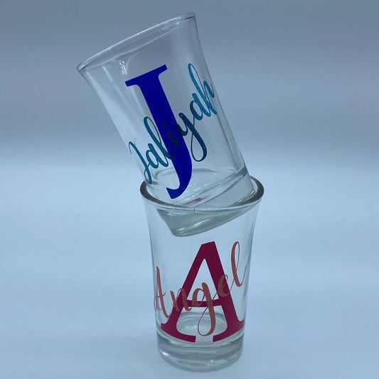 Custom Vinyl Shot Glasses